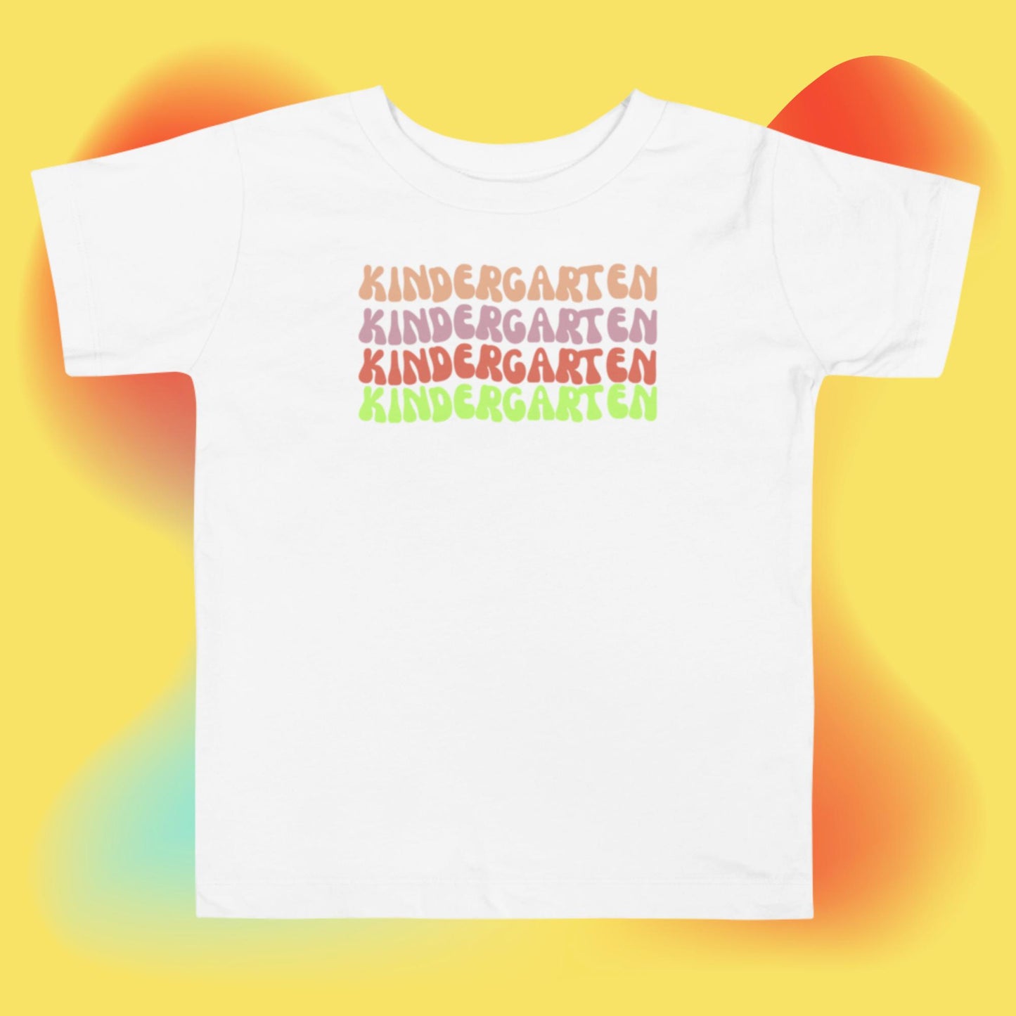 Toddler Short Sleeve Kindergarten T-Shirt