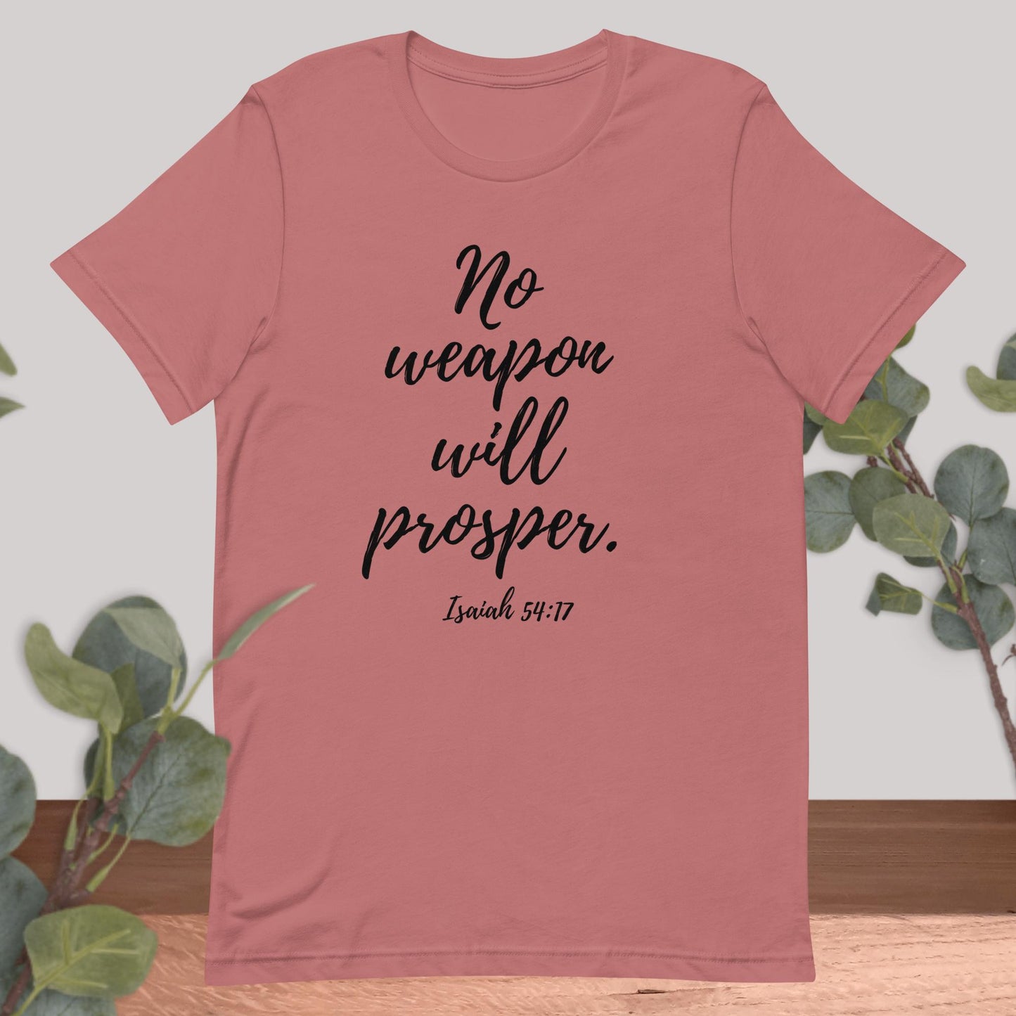 " No weapon formed will prosper."