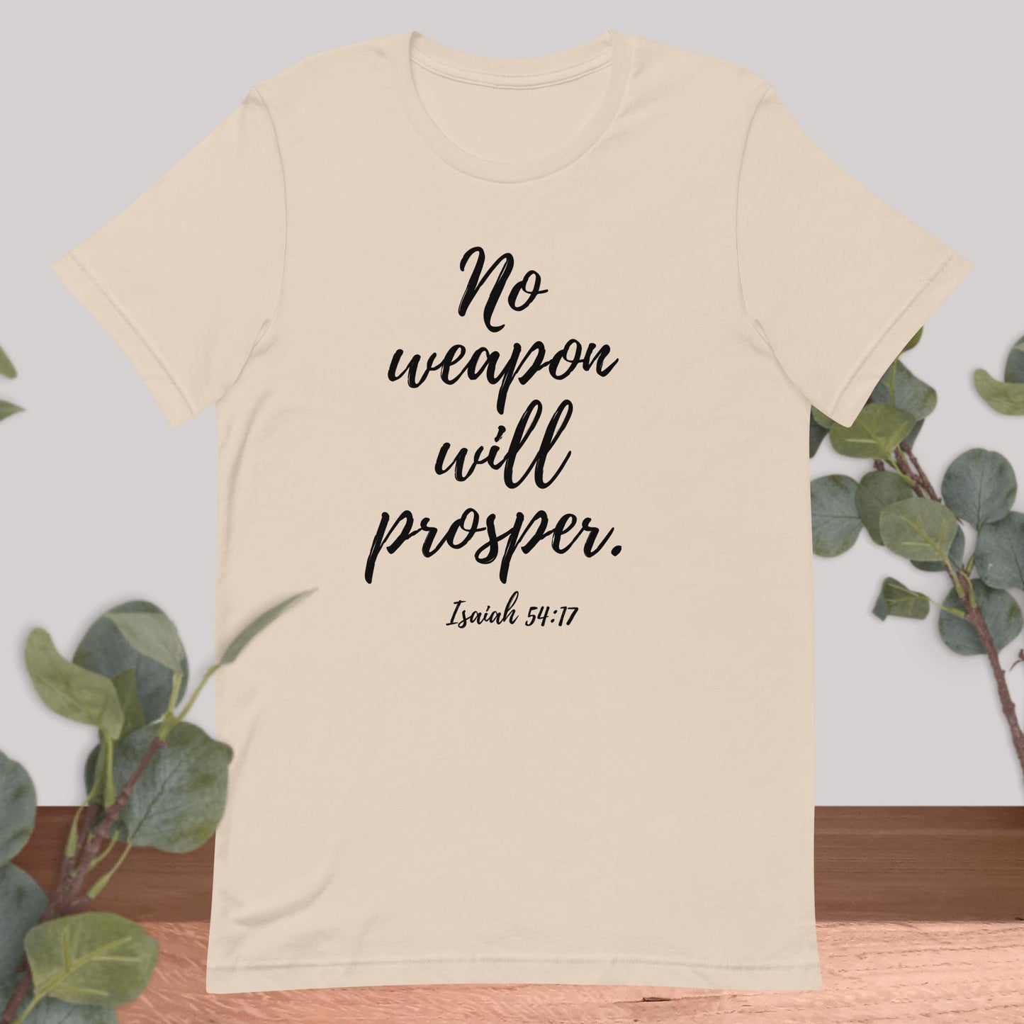 " No weapon formed will prosper."