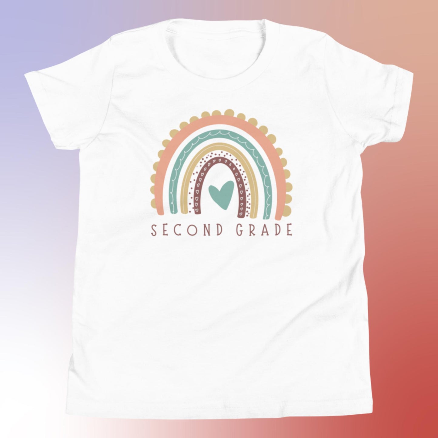 Second Grade Rainbow Tee